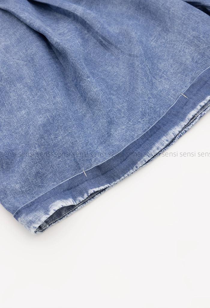 شلوارک دو دکمه تنسل کد 1005310